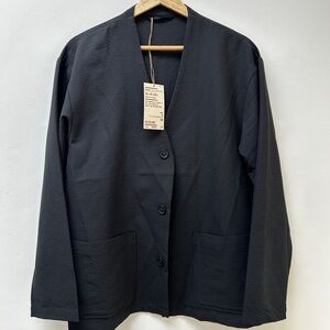 Muji men’s Cardigan Blazer